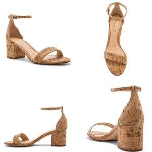 Schutz Chimes Heel in Natural